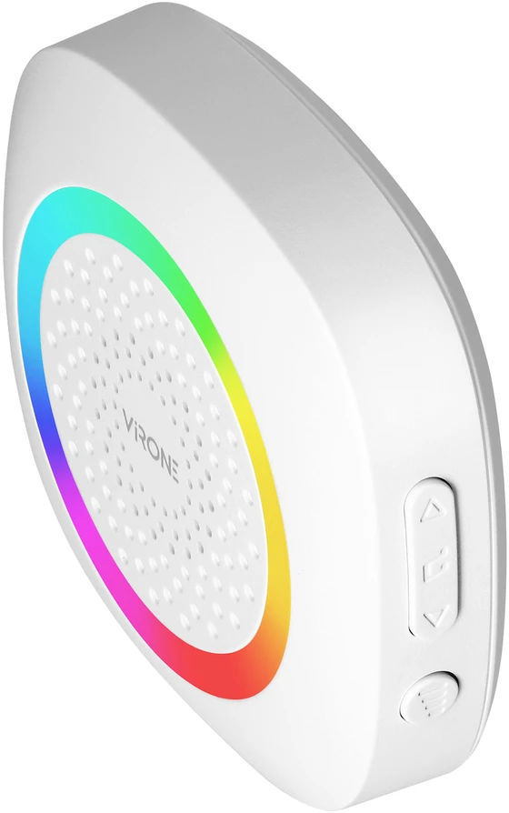 Orno PELA DC, belaidis baterijomis maitinamas durų skambutis, mokymosi sistema, 60 garsų, RGB LED, 300 m, baltas