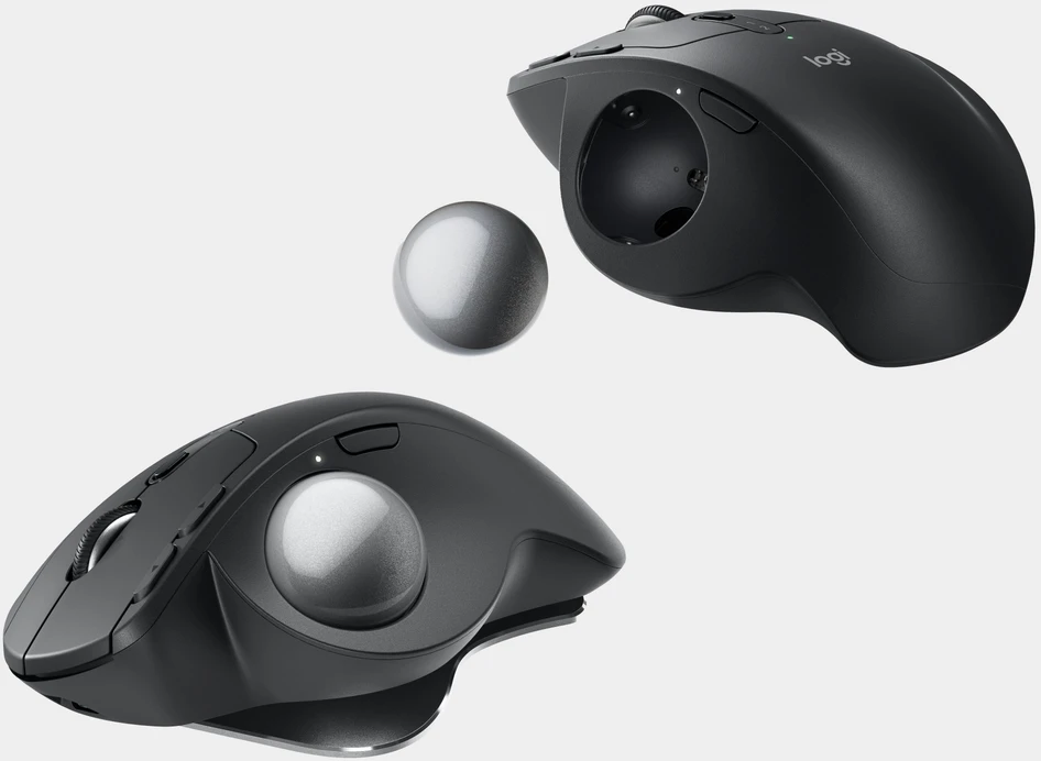 Logitech - MX Ergo S pažangus belaidis kamuoliukas, juodas