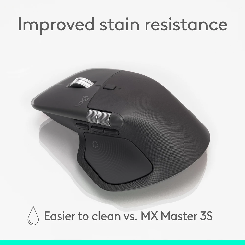 Logitech MX Master 4 belaidė pelė | spalva: pilka (Graphite) - 910-007562
