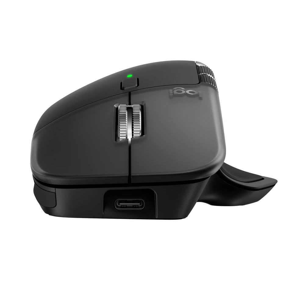 Pelė LOGITECH MX Master 4, skirta „Mac“ – SPACE Juodas – BT – EMEA28i-935