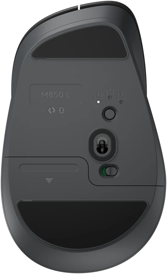Belaidė kompiuterio pelė Logitech Signature Comfort Plus M850L, Bluetooth, Juoda