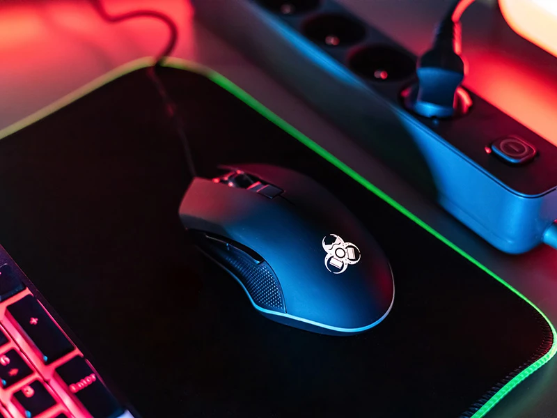 Pelė Myszka žaidimams Tracer GameZone EDGE su laidu 3200 dpi optinė juoda