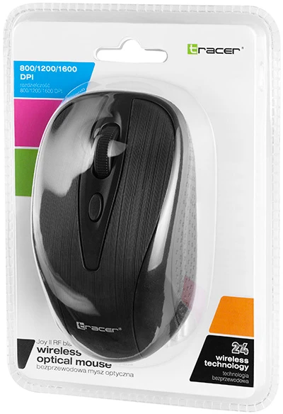 TRACER Joy II RF Nano USB Juodas Pelė Wireless