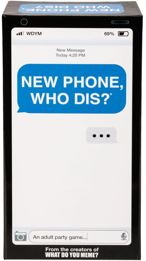 Peliko Spilbræt New Phone Who Dis? pagal What Do You Meme?