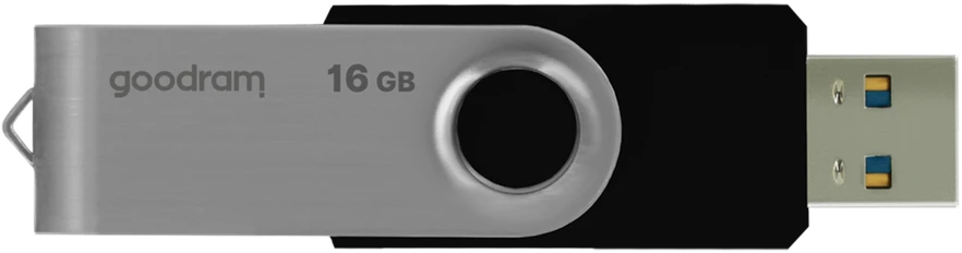 Atmintinė USB 3.0 GOODRAM UTS3 16GB, juoda sp.