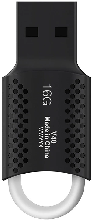 Lexar | USB atmintinė | JumpDrive V40 | 16 GB | USB A tipo | Juodas