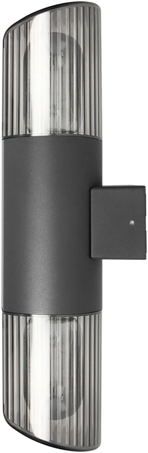 Sieninis šviestuvas Orno PEONIA sodo šviestuvas, 2xE27, maks. 2x15W, IP54, juodas