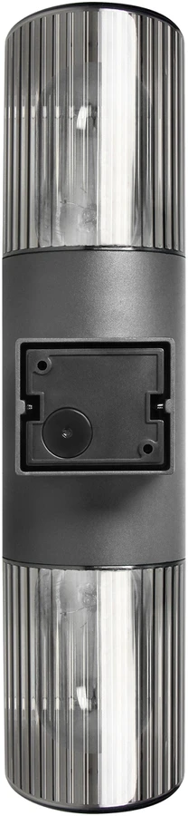 Sieninis šviestuvas Orno PEONIA sodo šviestuvas, 2xE27, maks. 2x15W, IP54, juodas