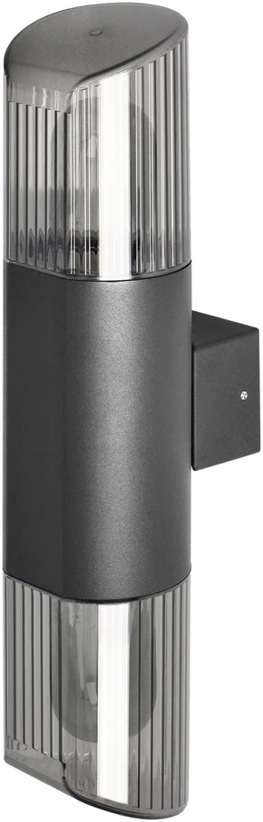 Sieninis šviestuvas Orno PEONIA sodo šviestuvas, 2xE27, maks. 2x15W, IP54, juodas