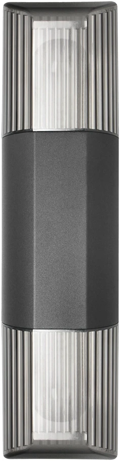 Sieninis šviestuvas Orno PEONIA sodo šviestuvas, 2xE27, maks. 2x15W, IP54, juodas