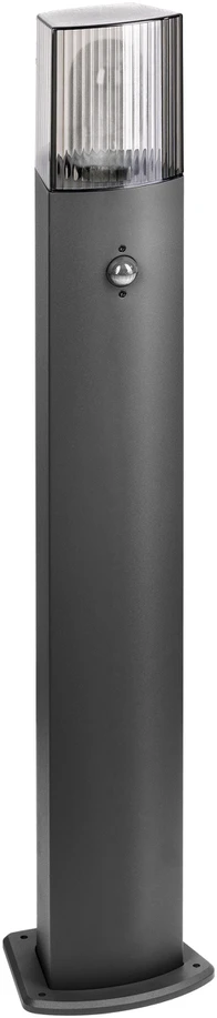 Orno PEONIA sodo šviestuvas su judesio jutikliu, E27, maks. 15 W, IP54, 75 cm, juodas