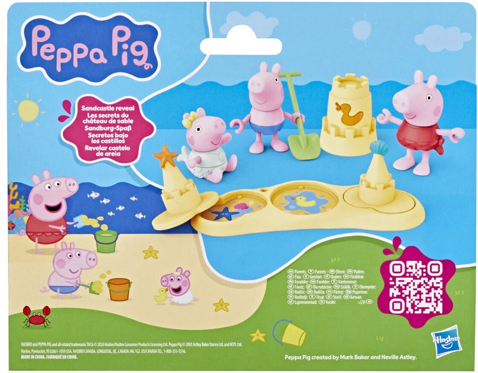 Peppa Pig - Akimirkos - Brolių ir seserų diena paplūdimyje (G28335X0)
