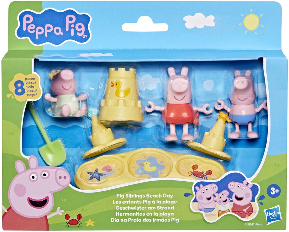 Peppa Pig - Akimirkos - Brolių ir seserų diena paplūdimyje (G28335X0)