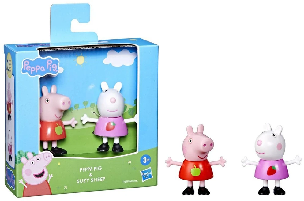 Hasbro Peppa Pig - Geriausios Draugės - Peppa ir Suzy