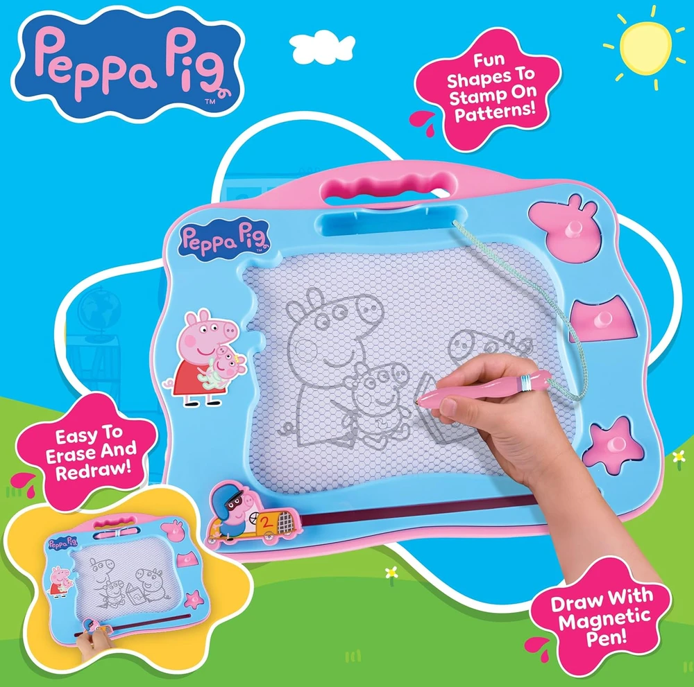 Peppa Pig - Magnetinis kelioninis rašiklis aktyviems žaidimams (8532)
