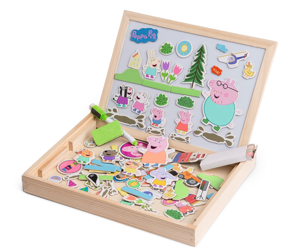 Peppa Pig - medinė magnetinė lenta (32255)
