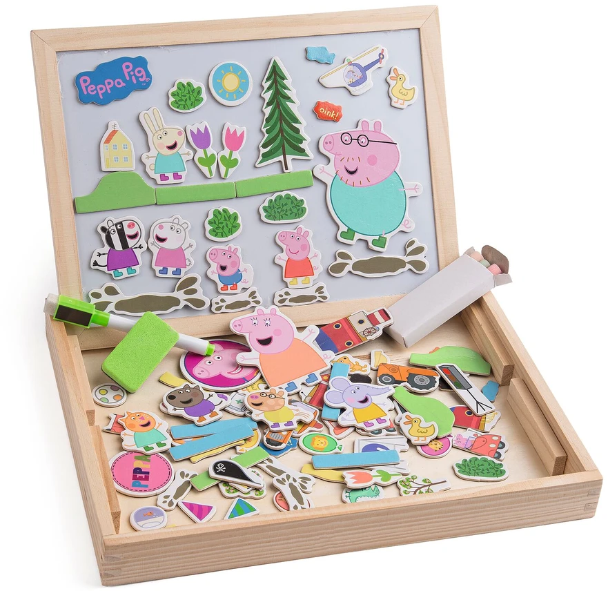 Peppa Pig - medinė magnetinė lenta (32255)