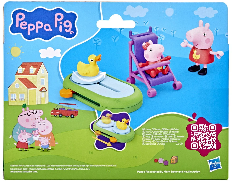 Peppa Pig Peppos Pig akimirkos – Peppos ir Evie pramogos parke (G05285X0)
