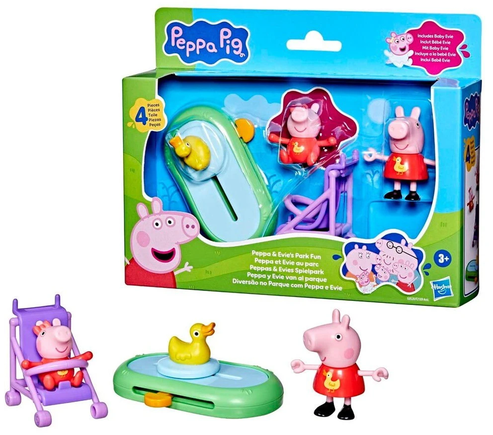 Peppa Pig Peppos Pig akimirkos – Peppos ir Evie pramogos parke (G05285X0)