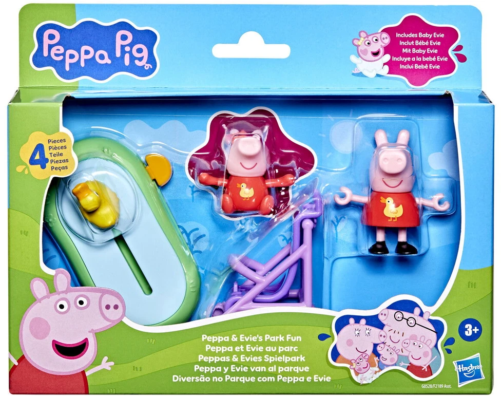 Peppa Pig Peppos Pig akimirkos – Peppos ir Evie pramogos parke (G05285X0)