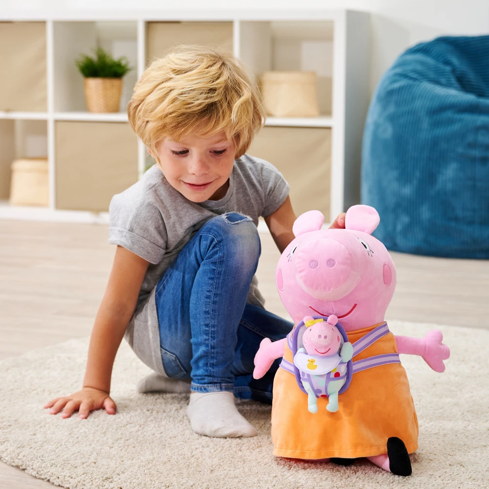 SIMBA Peppa Pig - Pliušinis žaislas - Mumija Pig New Era 33 cm (109261502)