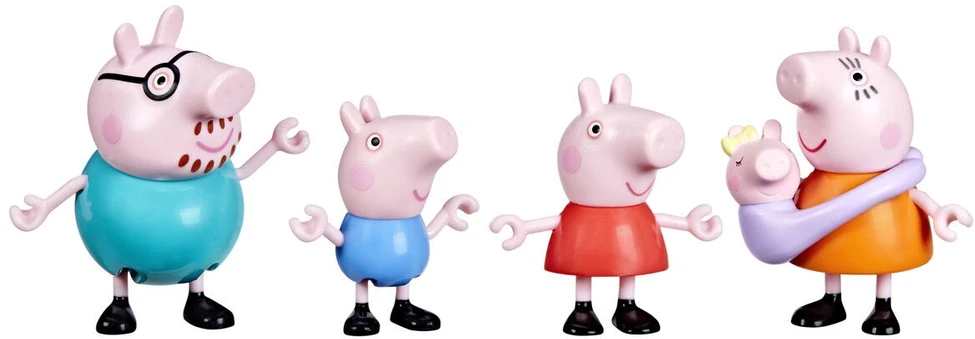 Peppa Pig - Šeimyninė 5 žaislų pakuotė (G05065L0)