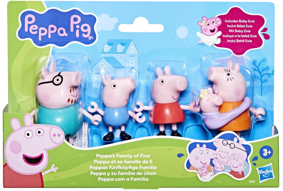 Peppa Pig - Šeimyninė 5 žaislų pakuotė (G05065L0)