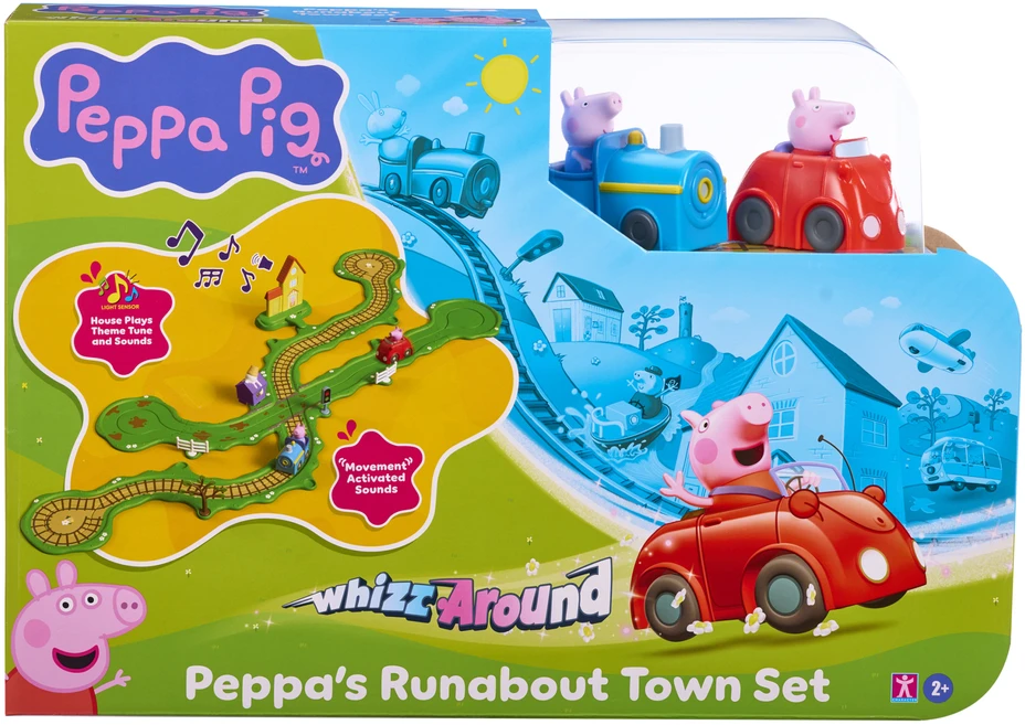 Peppa Pig Whizz Around Peppos dienos išvykos žaidimų rinkinys