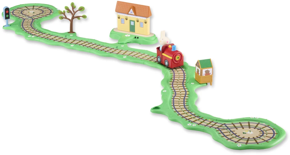 Peppa Pig - Šuoliukas aplink Clickety Clack traukinuką (8344)