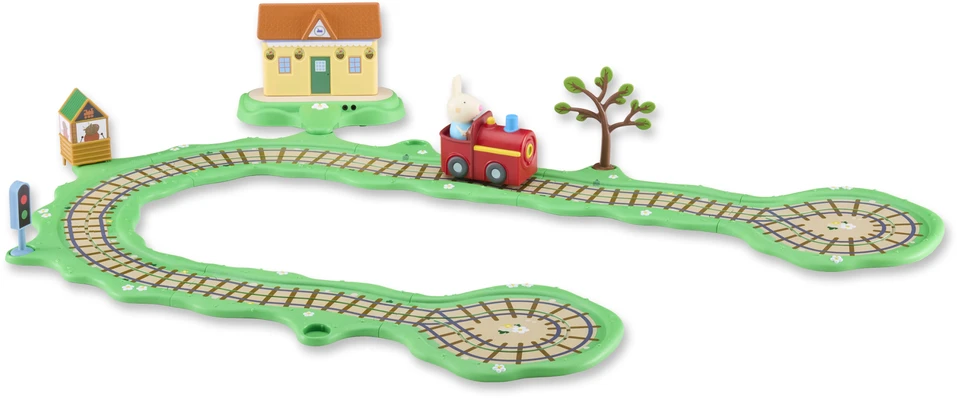 Peppa Pig - Šuoliukas aplink Clickety Clack traukinuką (8344)