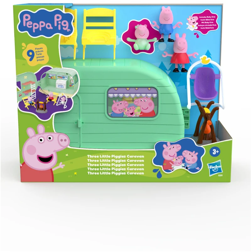 Peppa Pig - Trijų mažų paršelių karavanas (347-220150)