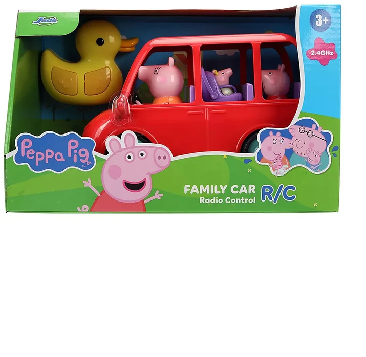 Peppa Pigjada Jada - Peppa Pig - nuotoliniu būdu valdomas šeimos automobilis (9336368314R00)