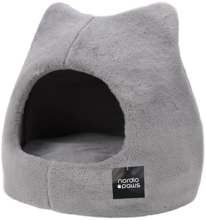 Peppy Buddies „Nordic Paws“ – kačių ola „Stella“, pilka – (697271866735)