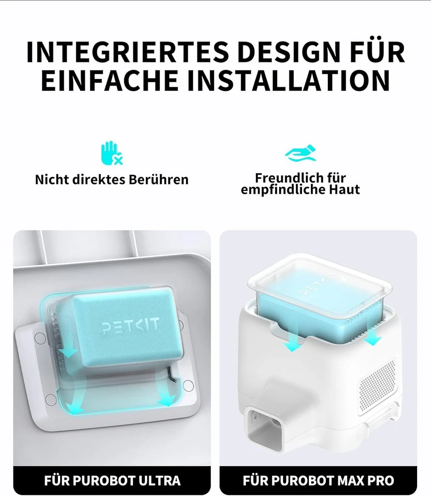 PetKit kvapų naikintojas N60, skirtas Petkit PUROBOT ULTRA kraiko dėžutei (3 vnt.)