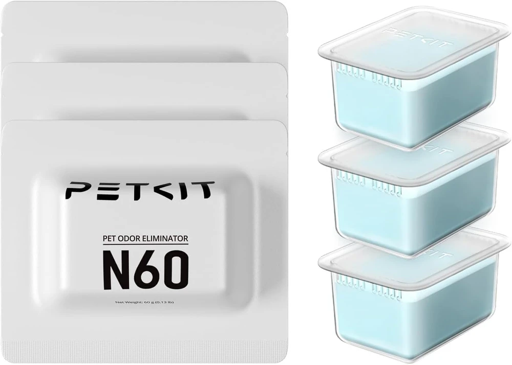 PetKit kvapų naikintojas N60, skirtas Petkit PUROBOT ULTRA kraiko dėžutei (3 vnt.)
