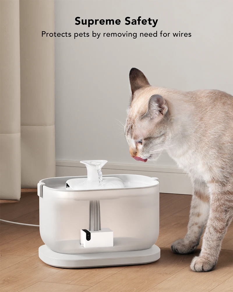 Petlibro - Dockstream vandens fontanas - 2,5 l