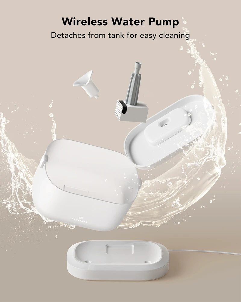 Petlibro - Dockstream vandens fontanas - 2,5 l