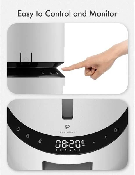„Petlibro“ – „Granary“ automatinis šėrykla 3 l, baltas – JK ir ES adapteris (PL-AF005-91W)