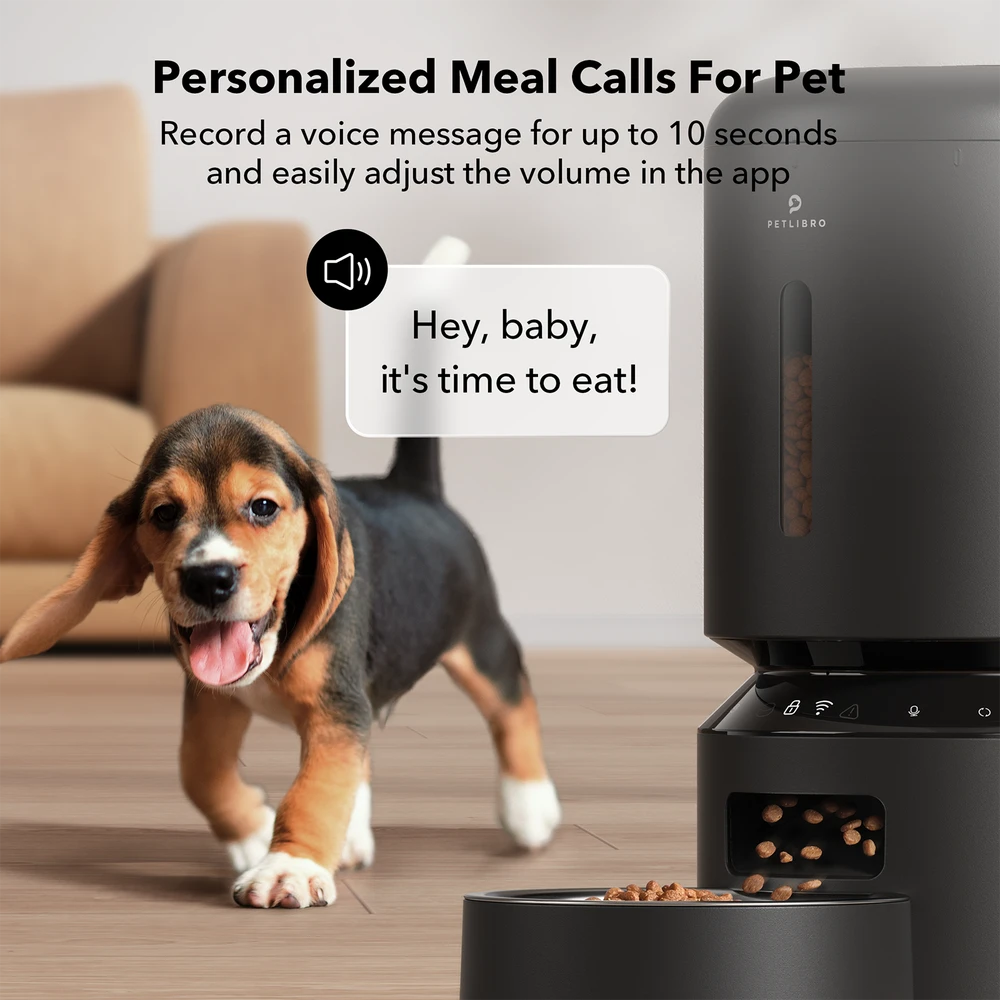 „Petlibro“ – „Granary WiFi“ tiektuvas – juodas – 5 litrų talpos