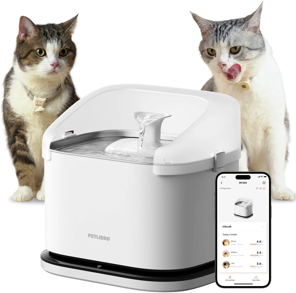 „Petlibro“ – išmanusis fontanas su „Dockstream“ RFID – 3 l (101 uncijos)