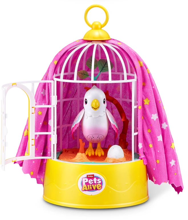 Interaktyvus žaislas „Zuru Pets Alive - Polly the Surprise Magic Bird“