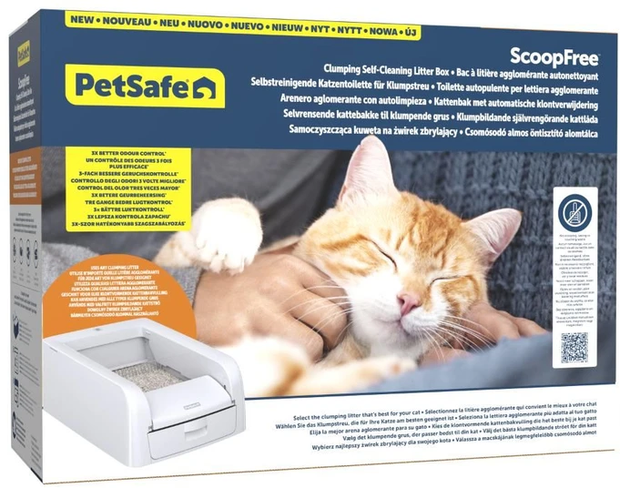 PetSafe „ScoopFree“ savaime išsivalantis kraiko dėžutė – automatinis judesio jutiklis, mažai priežiūros reikalaujantis dizainas