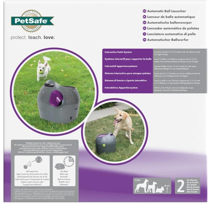 PetSafe Automatic Ball Launcher automatinis kamuoliukų mėtymo prietaisas šunims