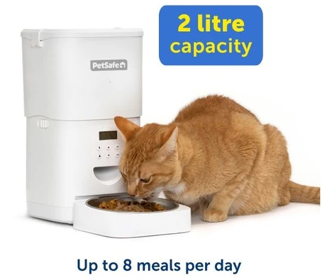 PetSafe FlexFeeder Pro išmanusis gyvūnų šėrimo įrenginys, aštuonios porcijos per dieną