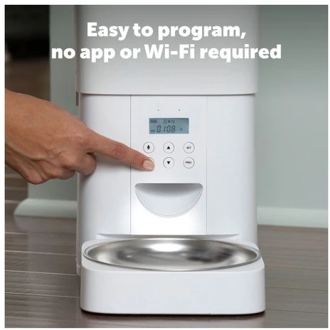PetSafe FlexFeeder Pro išmanusis gyvūnų šėrimo įrenginys, aštuonios porcijos per dieną