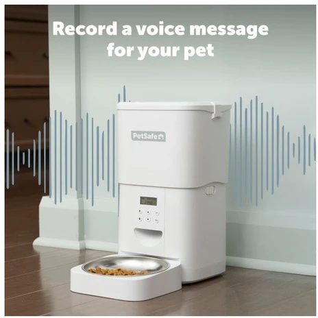 PetSafe FlexFeeder Pro išmanusis gyvūnų šėrimo įrenginys, aštuonios porcijos per dieną