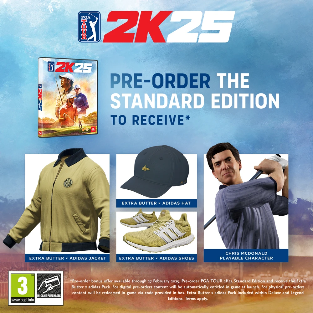Nordic Games 2K Games PGA Tour 2K25