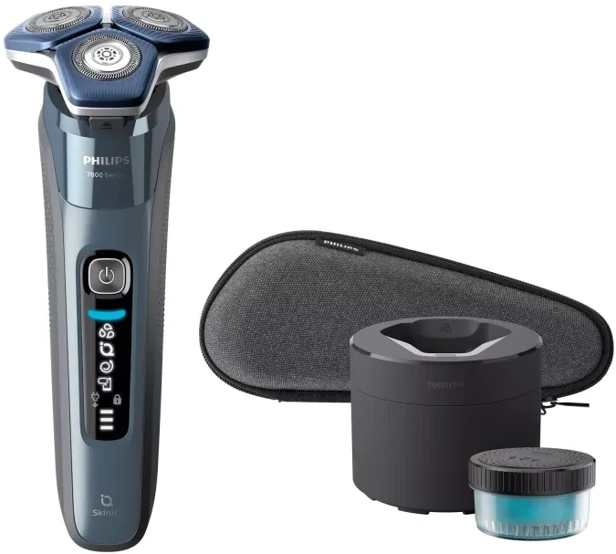 Philips Series 7000 Drėgnojo ir sausojo skutimo elektrinė barzdaskutė S7882/55