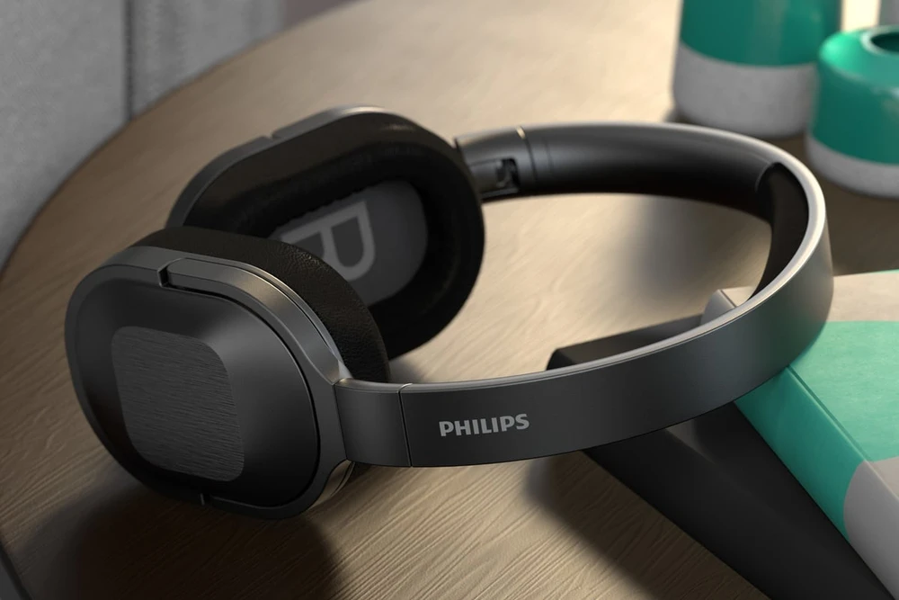 Philips Belaidės Ausinės TAH6506BK/00, ANC, Multipoint pairing, Slim ir lightweight