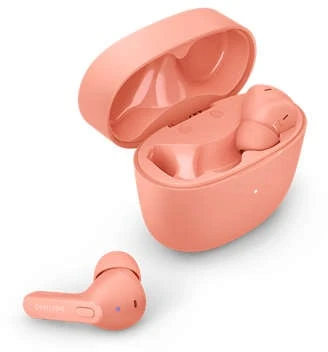 Tikrai belaidės ausinės Philips TAT2206PK/00, Rožinės